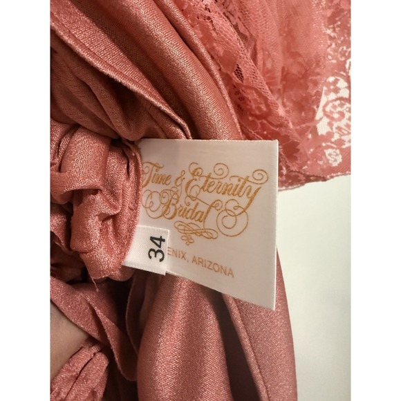 time & eternity bridal dress Size 34 (2) - Picture 5 of 5